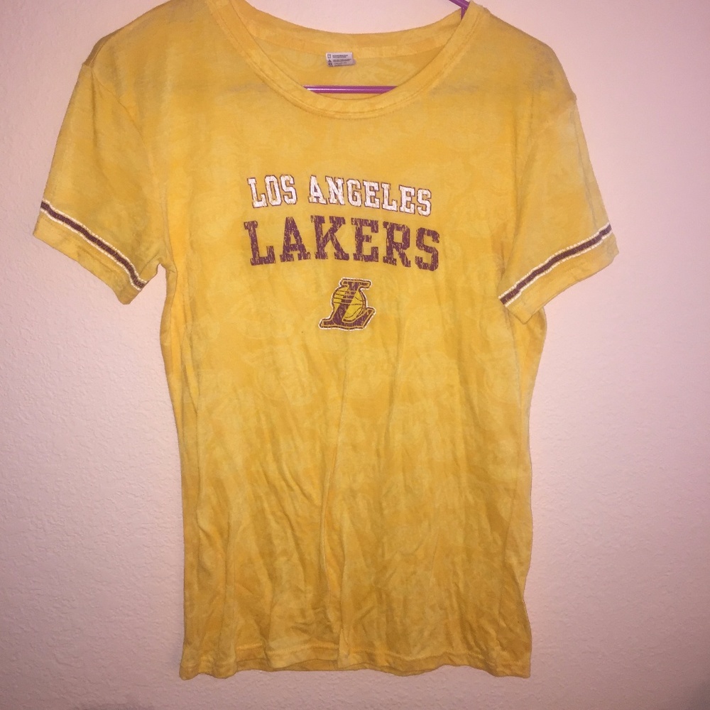 Los Angeles Lakers Sheer Top
