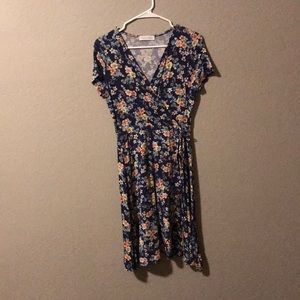 Floral Tie Dress