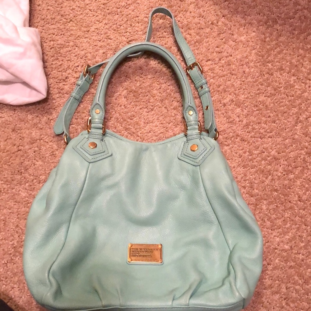 Marc Jacobs Q Fran leather satchel, mint