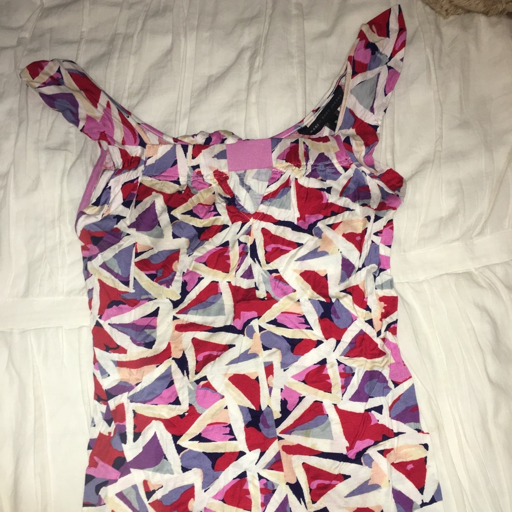 Marc by Marc Jacobs colorful geometric tank