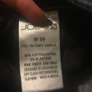 Jeans - Joe’s skinny ankle jeans Jeans - Joe’s skinny ankle jeans