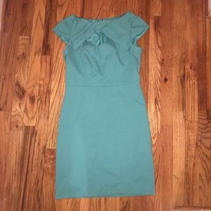 Cynthia Steffe turquoise dress with cutout