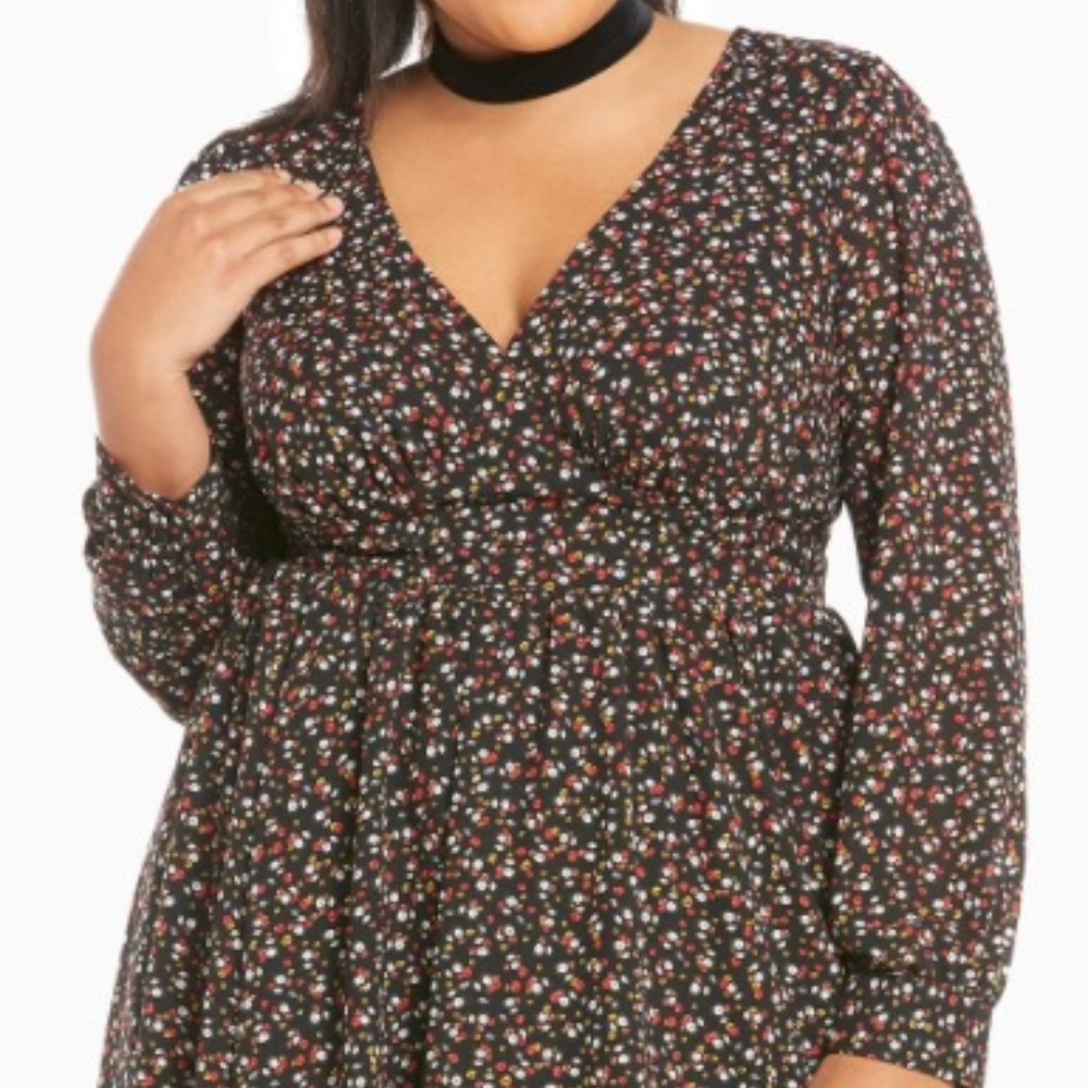 NWT Torrid Women's Plus Size 10 Floral Print Dress
