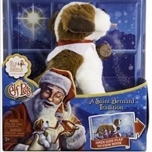 Elf on the shelf Saint Bernard