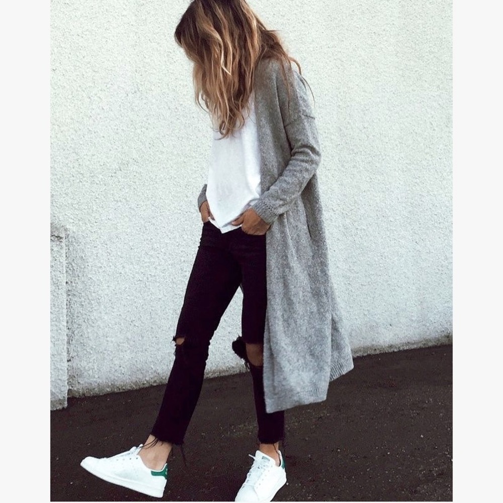 Soft Mohair-Blend Cardigan