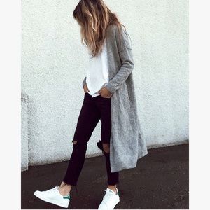 Soft Mohair-Blend Cardigan