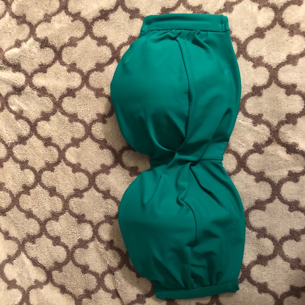 Bandeau bathing suit top