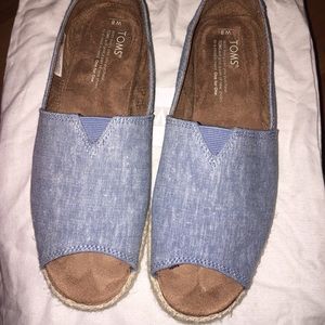 Toms Alpargata Open Toe shoes