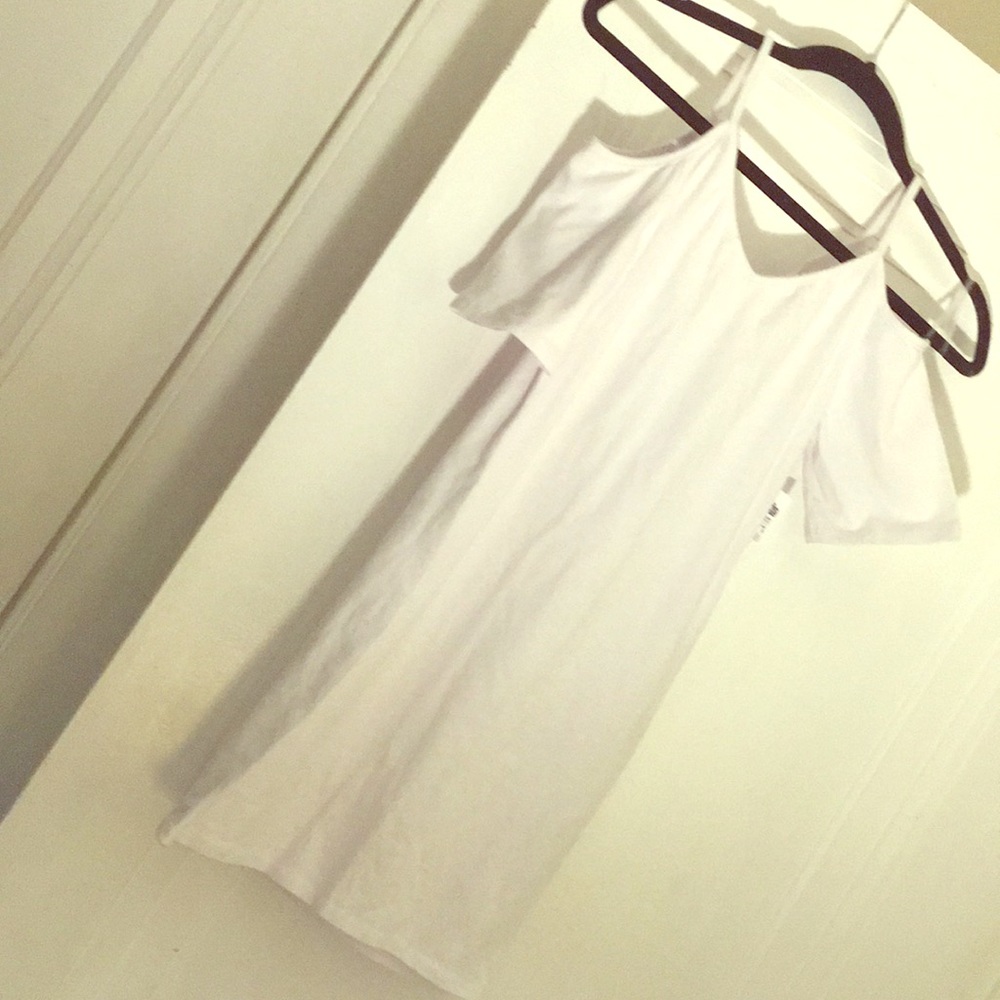 White Cut Out Bodycon Dress