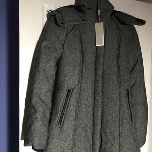Sonia & Kyo removal hooded down coat