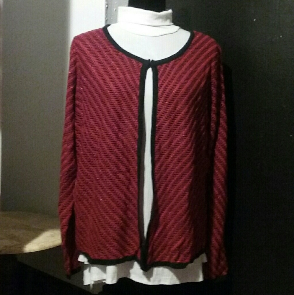 FADED GLORY WOMEN'S SWEATER JACKET