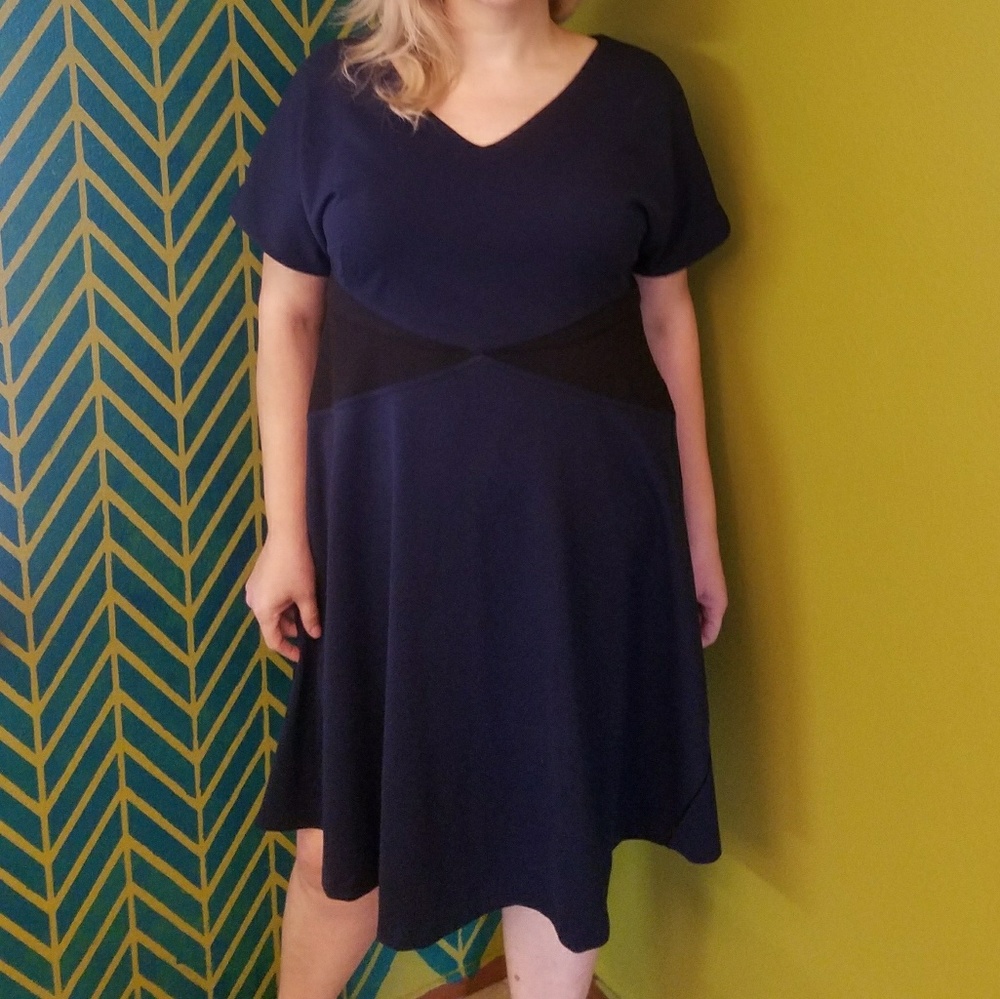 Isabel Toledo for Lane Bryant Harlequin Dress