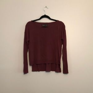 Elizabeth & James Maroon Sweater