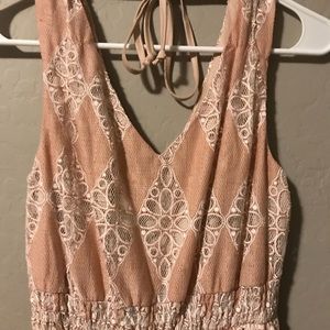 Tie Back Dress