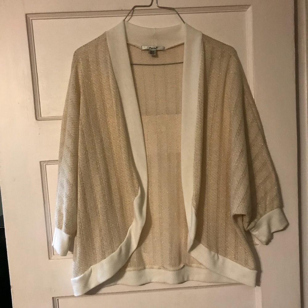 Gold cardigan