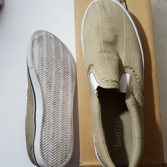 ⛔SOLD⛔Bed Stu Formation Tan Plaid Sneaker - Picture 6 of 8