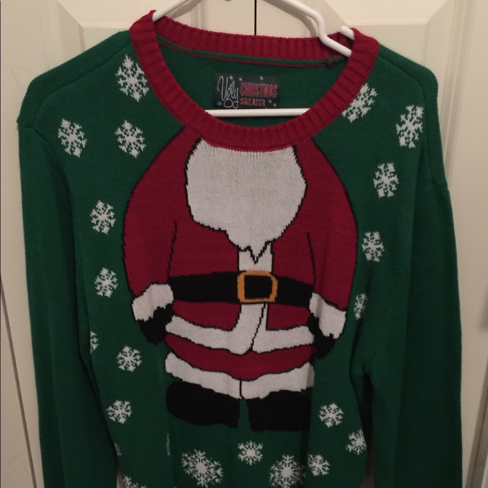 men Large Christmas sweater