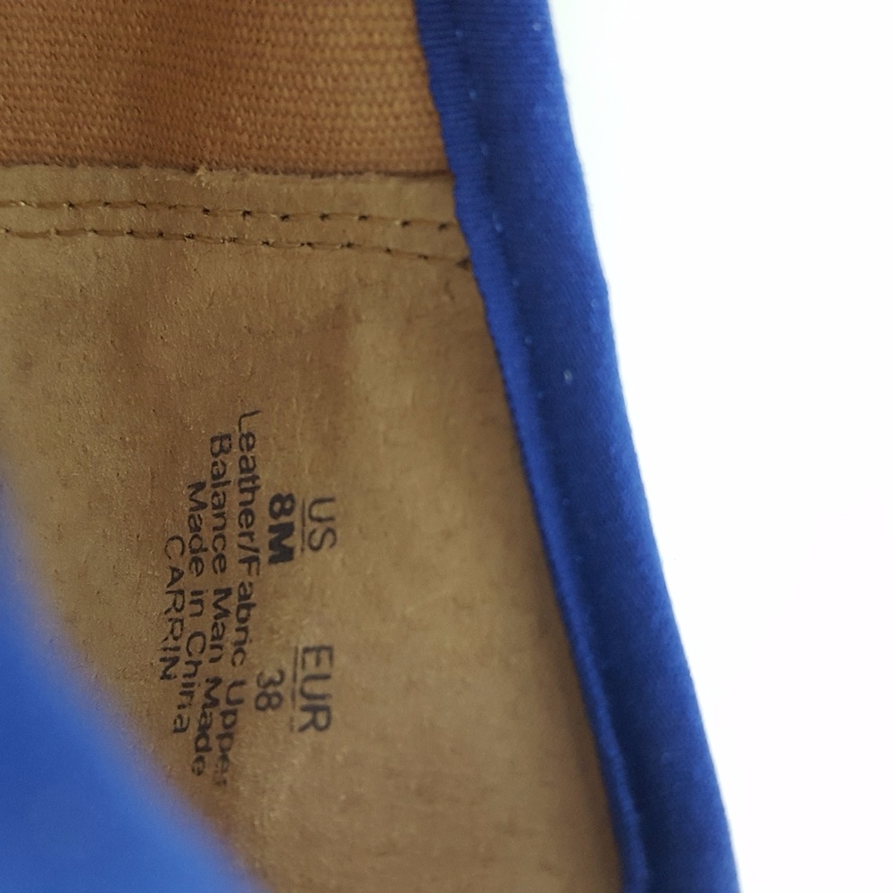 **SOLD** {Sam Edelman} Blue Suede Espadrille Shoes - Picture 8 of 8