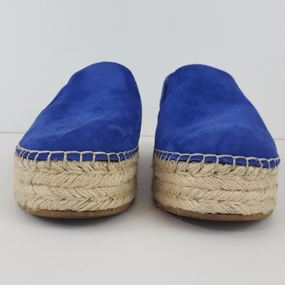 **SOLD** {Sam Edelman} Blue Suede Espadrille Shoes - Picture 5 of 8