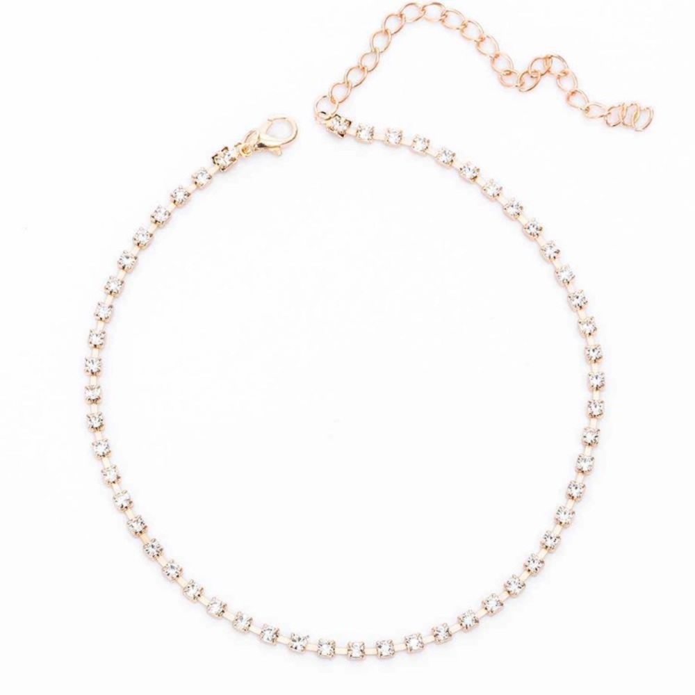 🌟 Full Crystal Statement Chocker 🌟 - Picture 2 of 4