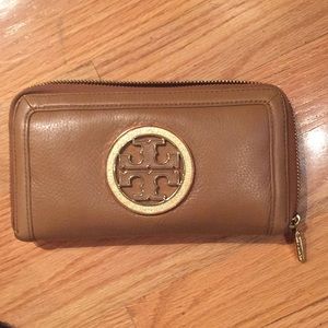 Tory Burch Chestnut Wallet