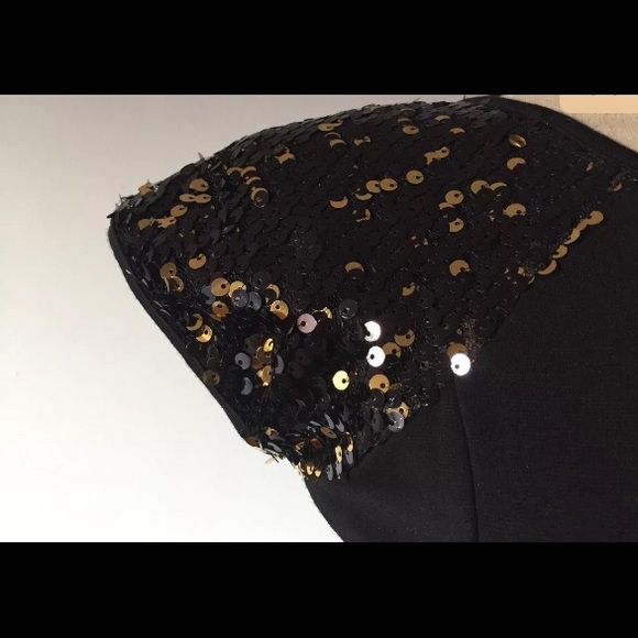 Urban Outfitters Sequined Cap Sleeve Knit Dress - Picture 3 of 5