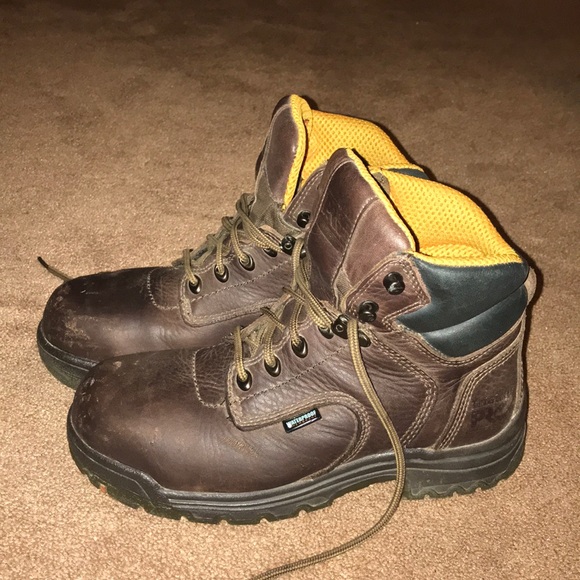 timberland pro alloy toe boots
