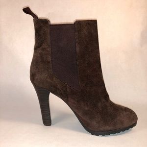 Ralph Lauren Brown Suede Boot
