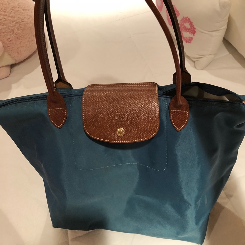 Longchamp blue shoulder bag