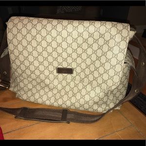 Gucci Diaper bag with box and bag