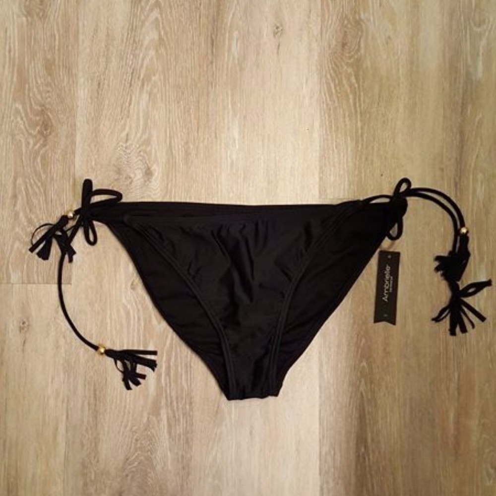 Tassel Side Tie Bikini Bottom