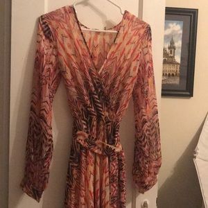 Ark and Company boutique long sleeve maxi dress