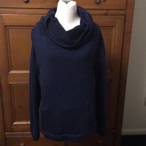 Navy J Crew sweatshirt