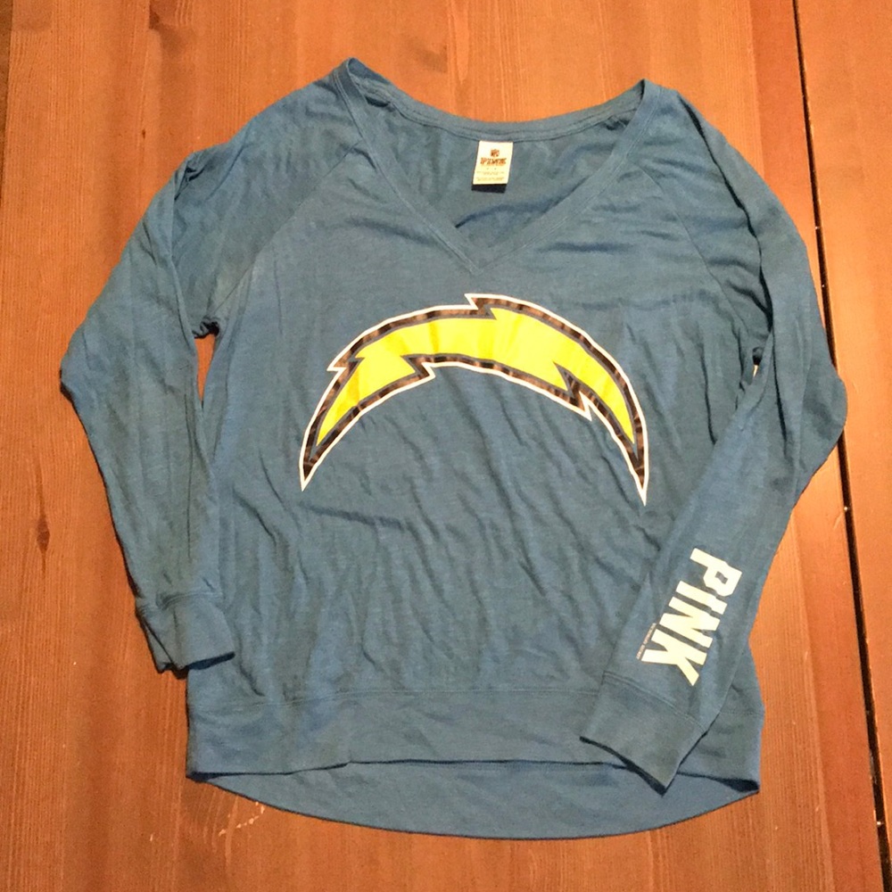 San Diego Chargers Pink Victoria’s Secret Top