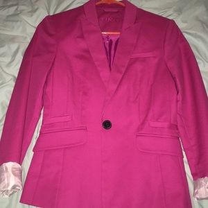 Pink blazer