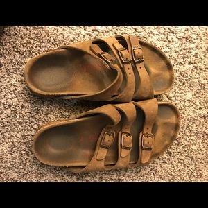 Brown Birkenstocks