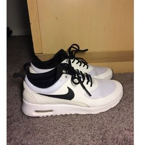 Black and White Nike Air Max Thea