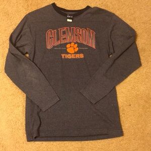 Clemson Log Sleeve Shirt