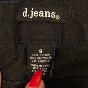 Black D jeans size 8