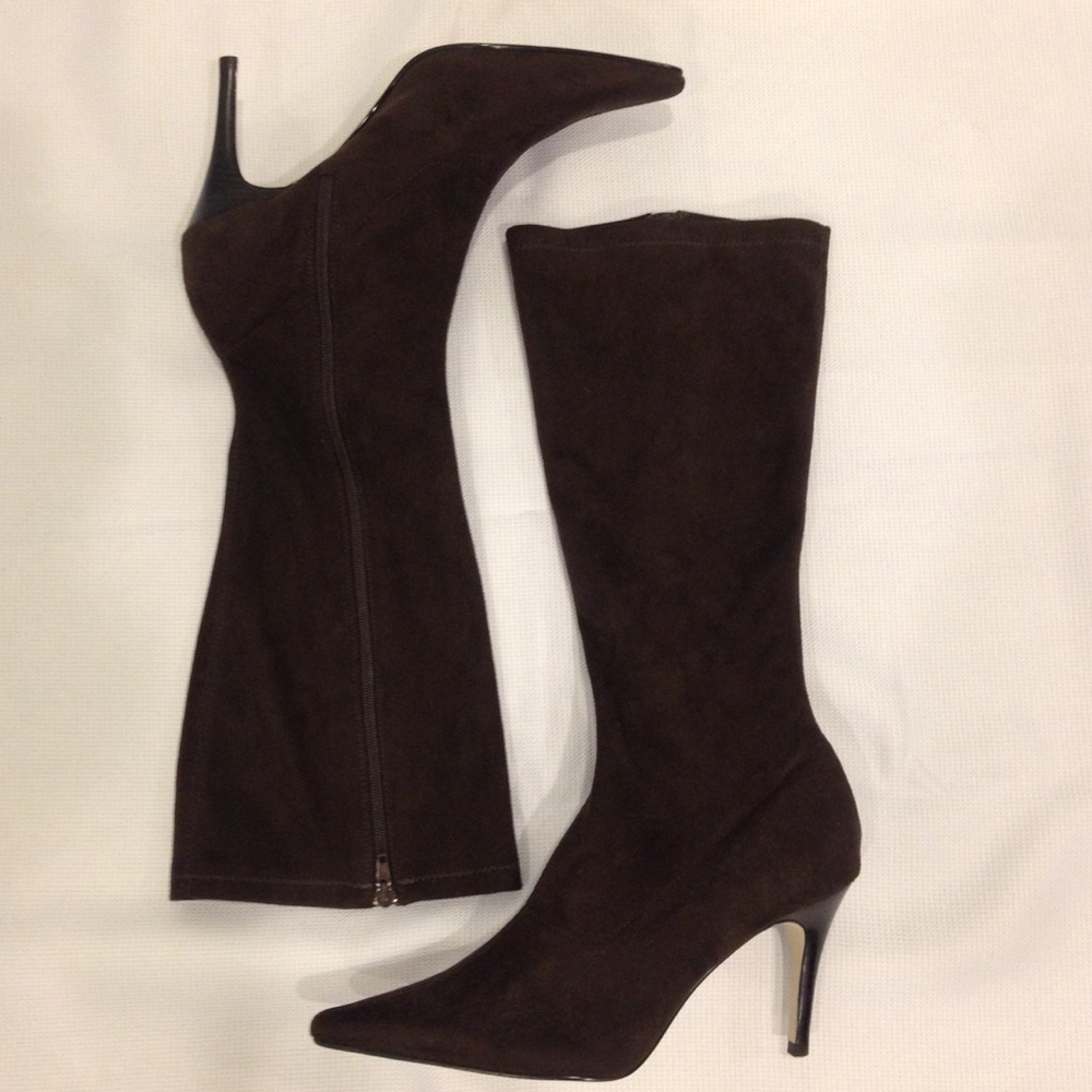 Isaac Mizrahi for Target Brown Faux Suede Boot