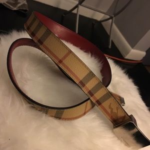 Vintage Burberry Belt