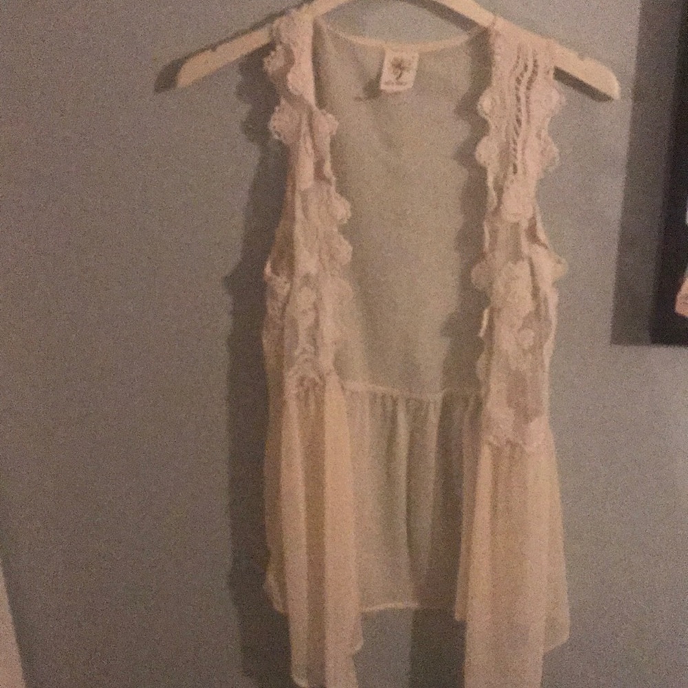 Lace vest