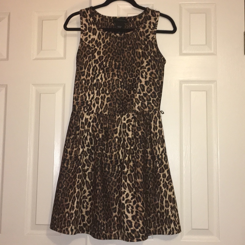 leopard print dress