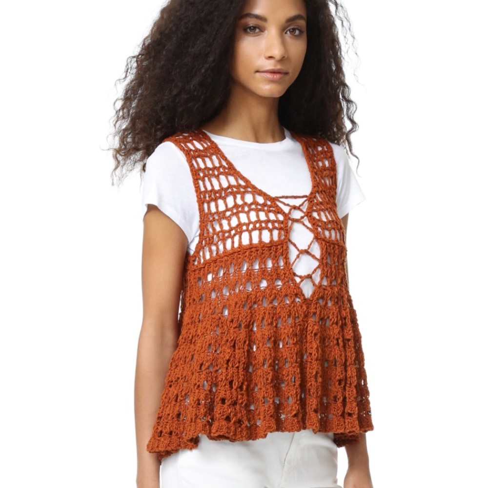 Free people Circles Within Circles Brown size s - Picture 3 of 3