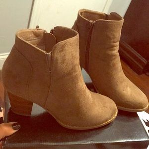 Charlotte Russe. Booties good condition