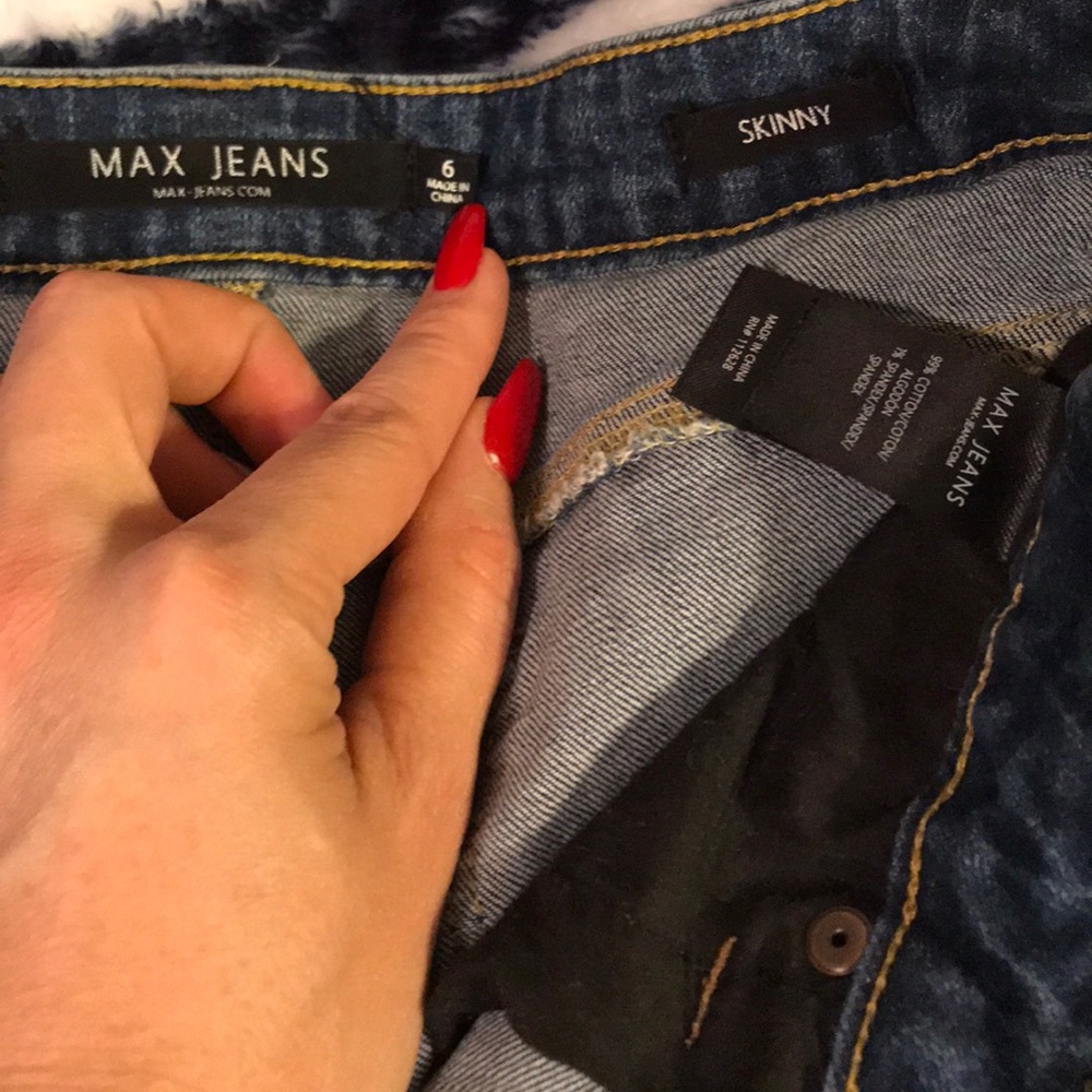 Max Jeans size 6 skinny
