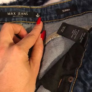 Max Jeans size 6 skinny