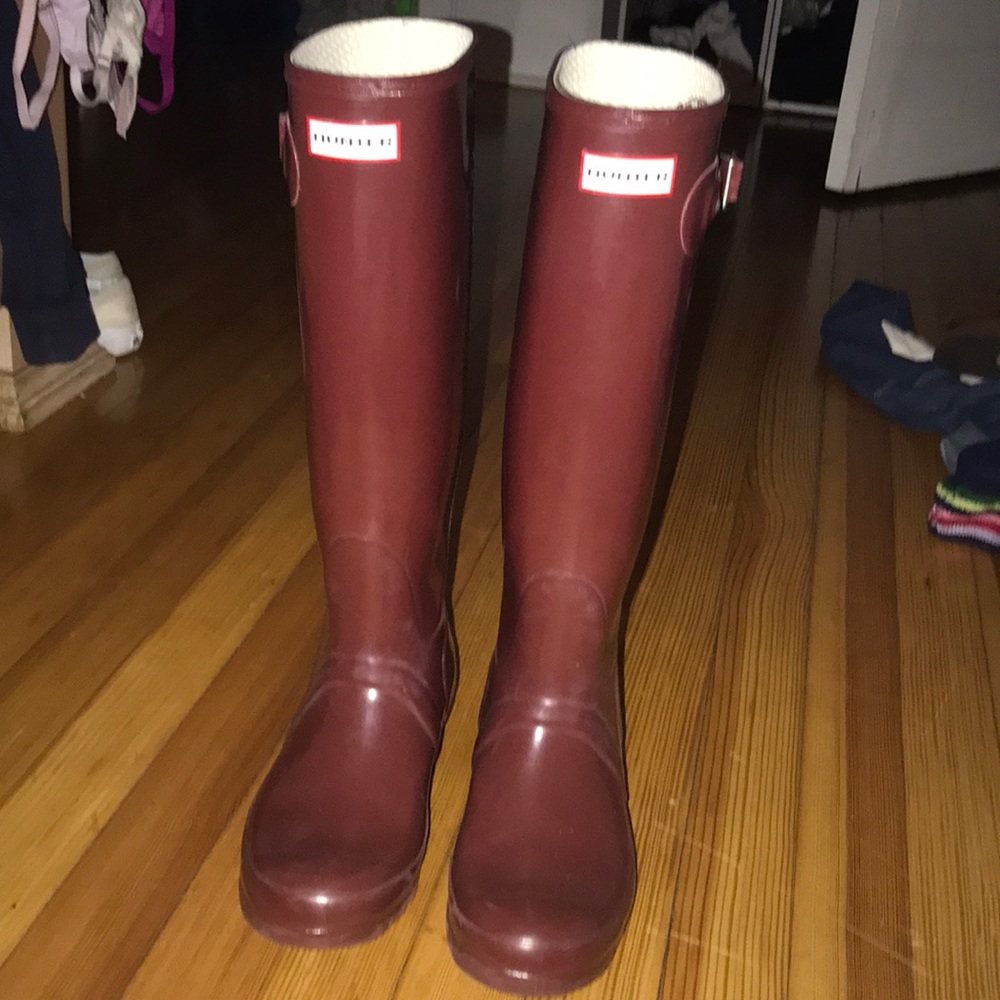 Hunter rain boots