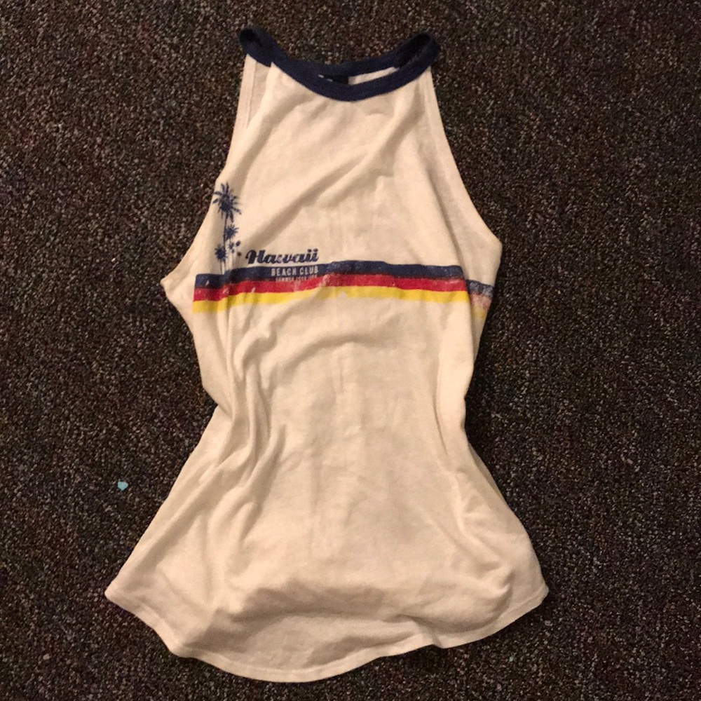 Hawaii beach club tee