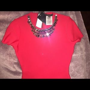 Bcbg maxazria red dress.